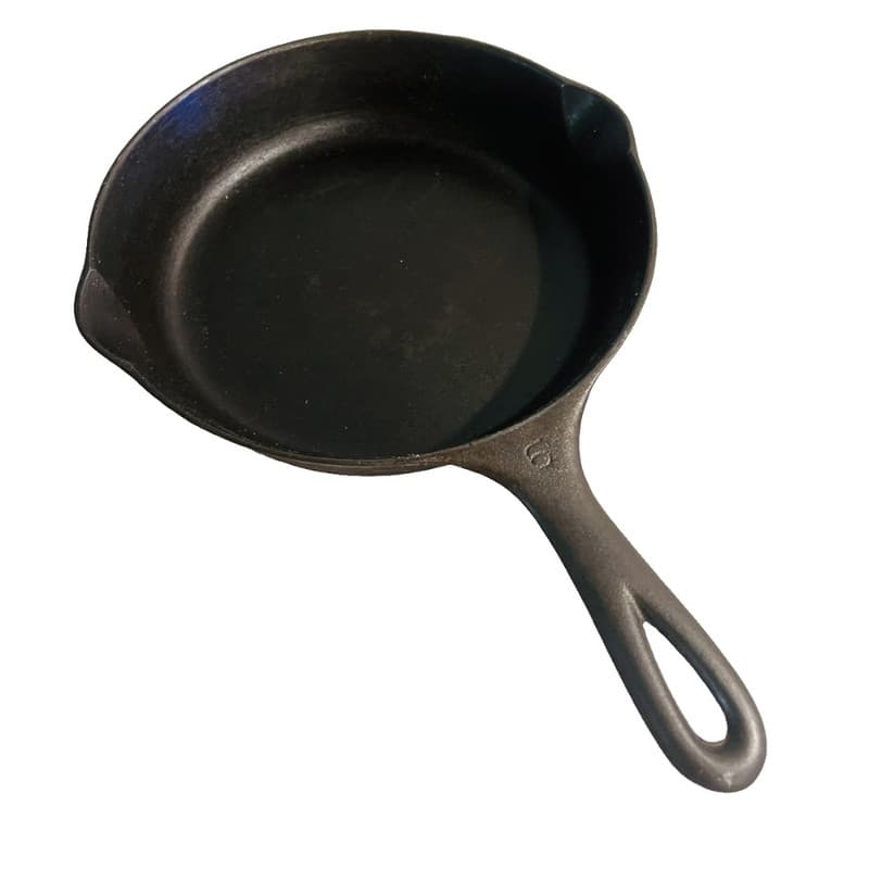 20cm 1-handled cast iron pan