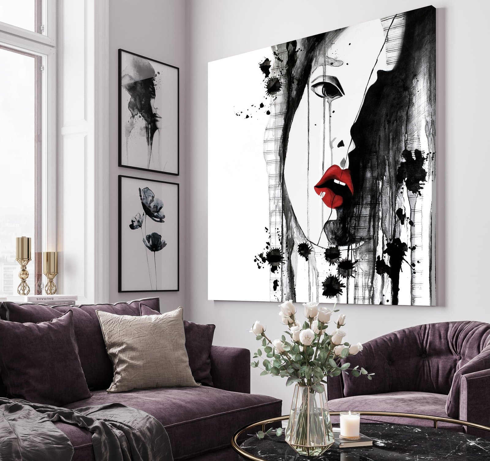 Multi-Colour Wall Art Tableau LR-6283