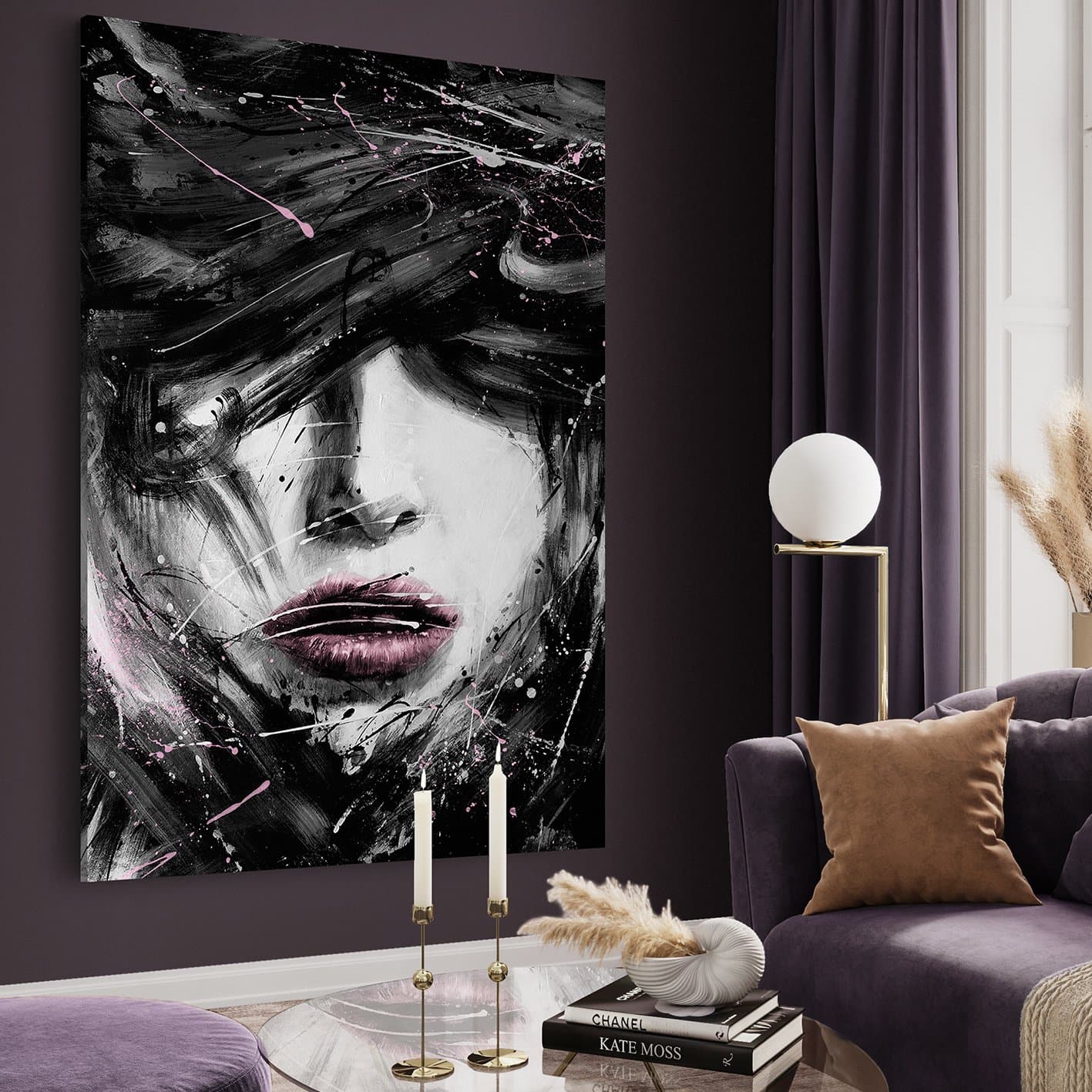 Multi-Colour Wall Art Tableau LR-0023
