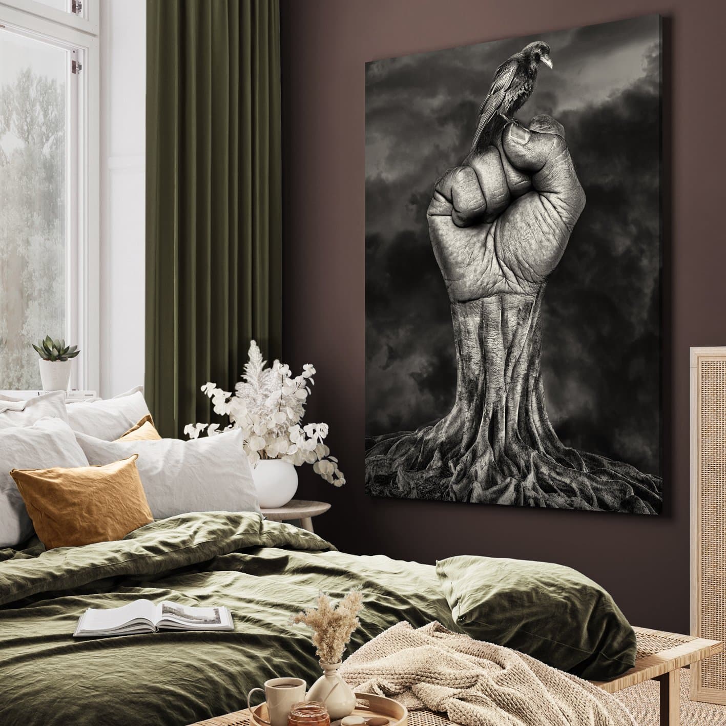 Multi-Colour Wall Art Tableau LR-6596