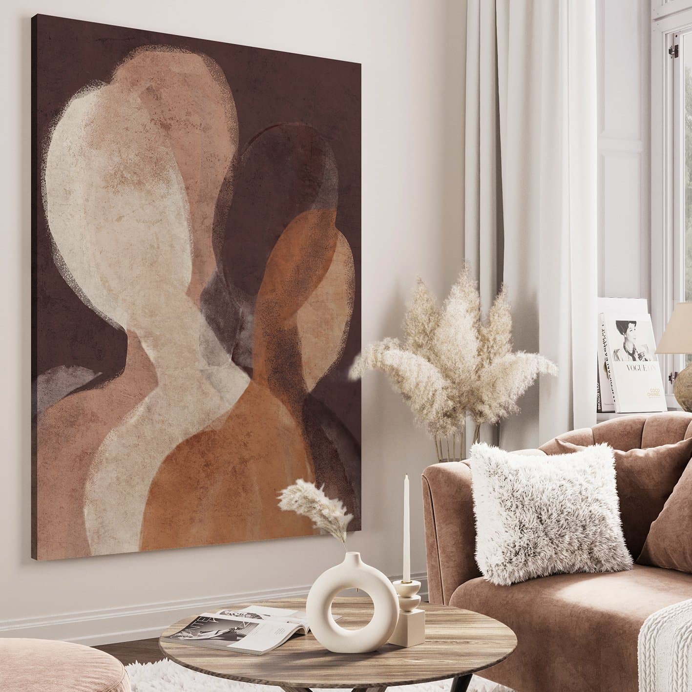 Multi-Colour Wall Art Tableau LR-6607