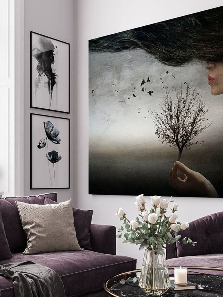 Multi-Colour Wall Art Tableau LR-6640