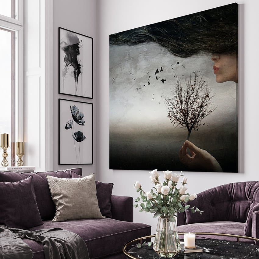 Multi-Colour Wall Art Tableau LR-6640