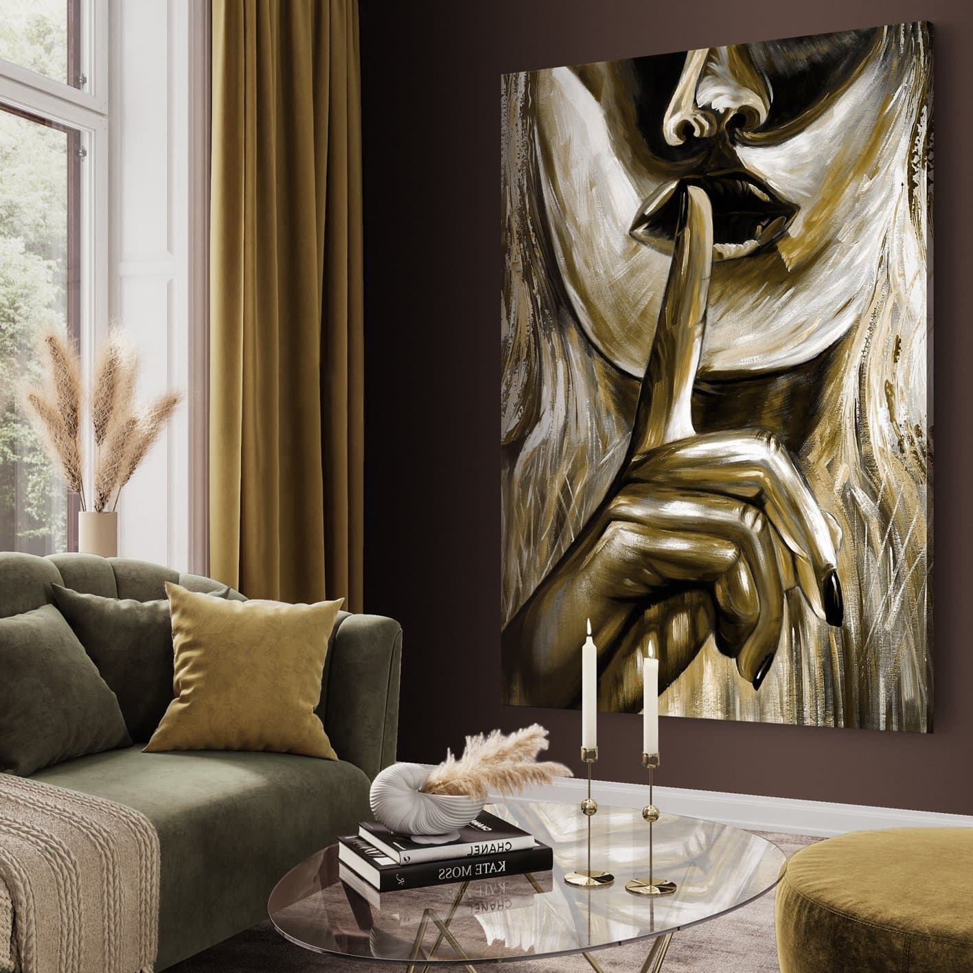 Multi-Colour Wall Art Tableau LR-6726