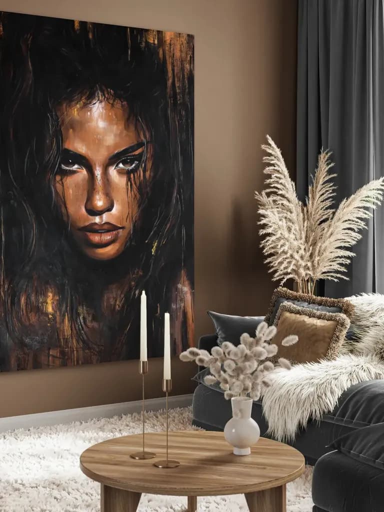 Multi-Colour Wall Art Tableau LR-0053