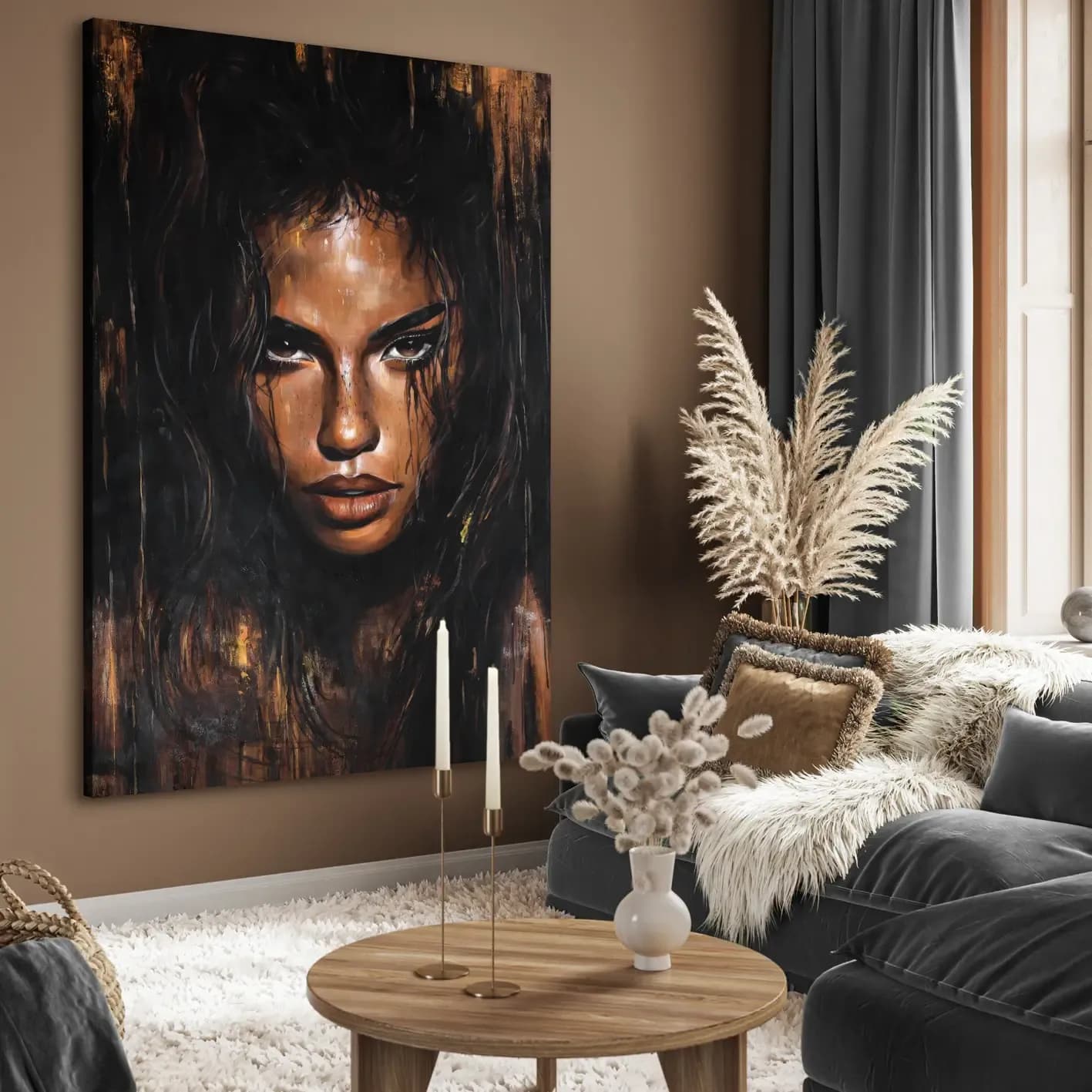 Multi-Colour Wall Art Tableau LR-0053