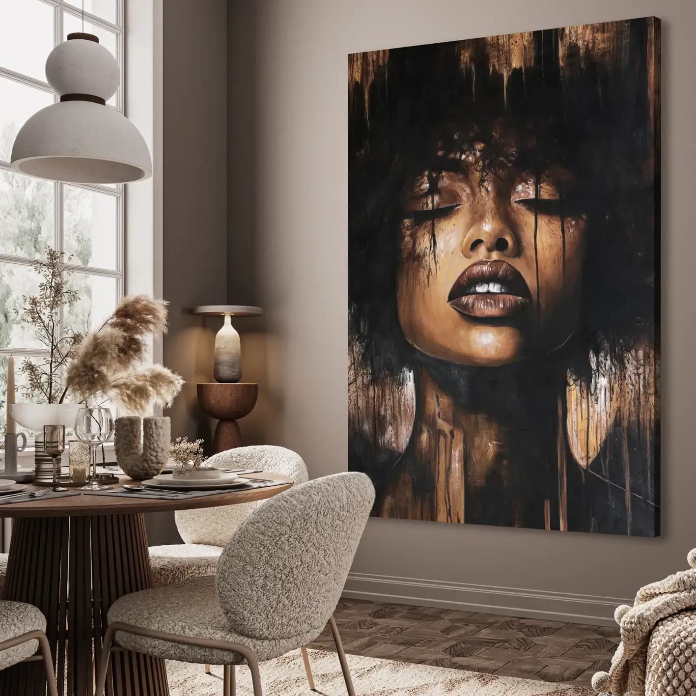 Multi-Colour Wall Art Tableau LR-0054