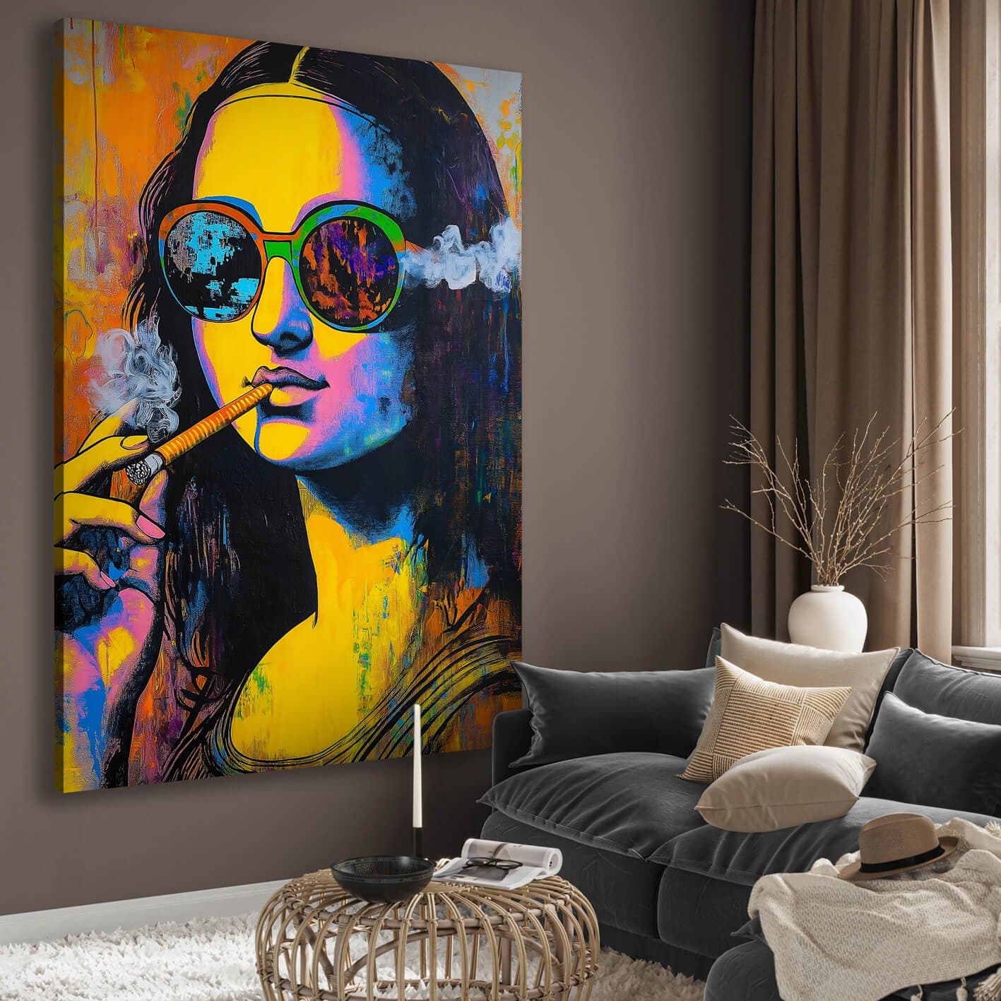 Multi-Colour Wall Art Tableau LR-0063