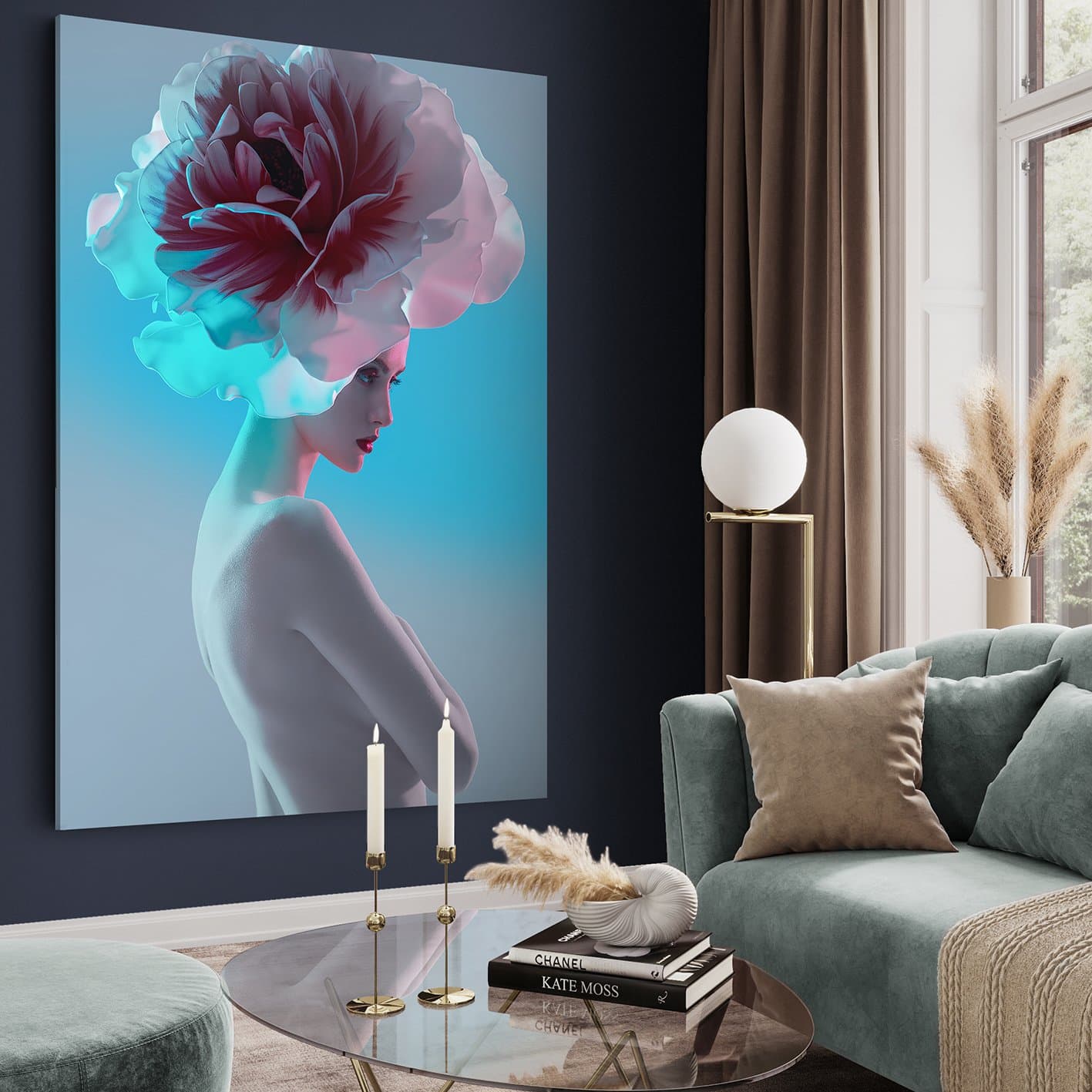 Multi-Colour Wall Art Tableau LR-0085
