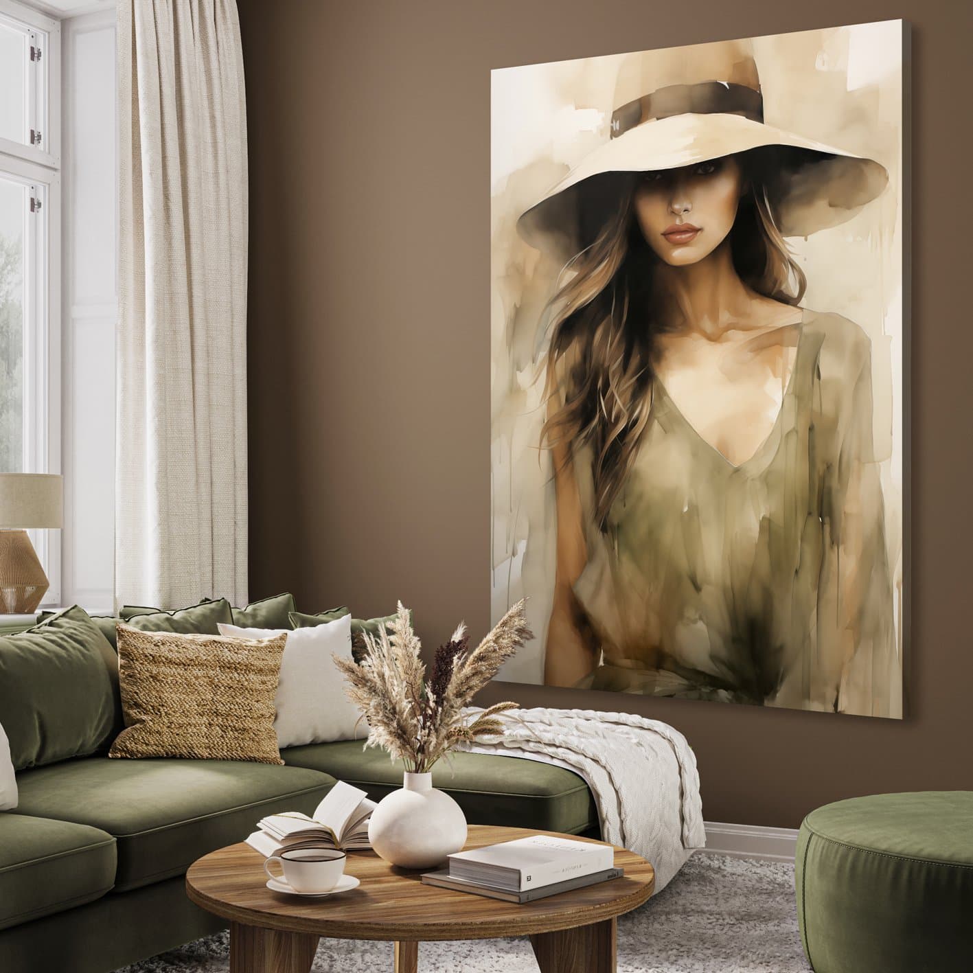 Multi-Colour Wall Art Tableau LR-6704
