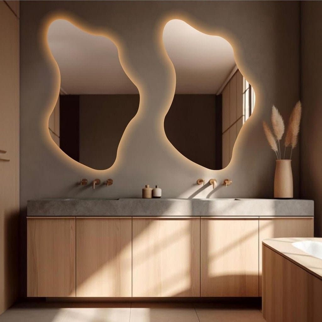 Two-Piece Bathroom Mirror LRM-0127