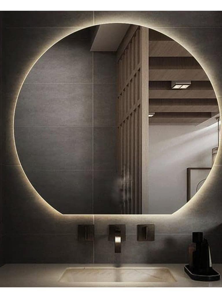 Round Illuminated Bathroom Mirror LRM-0175