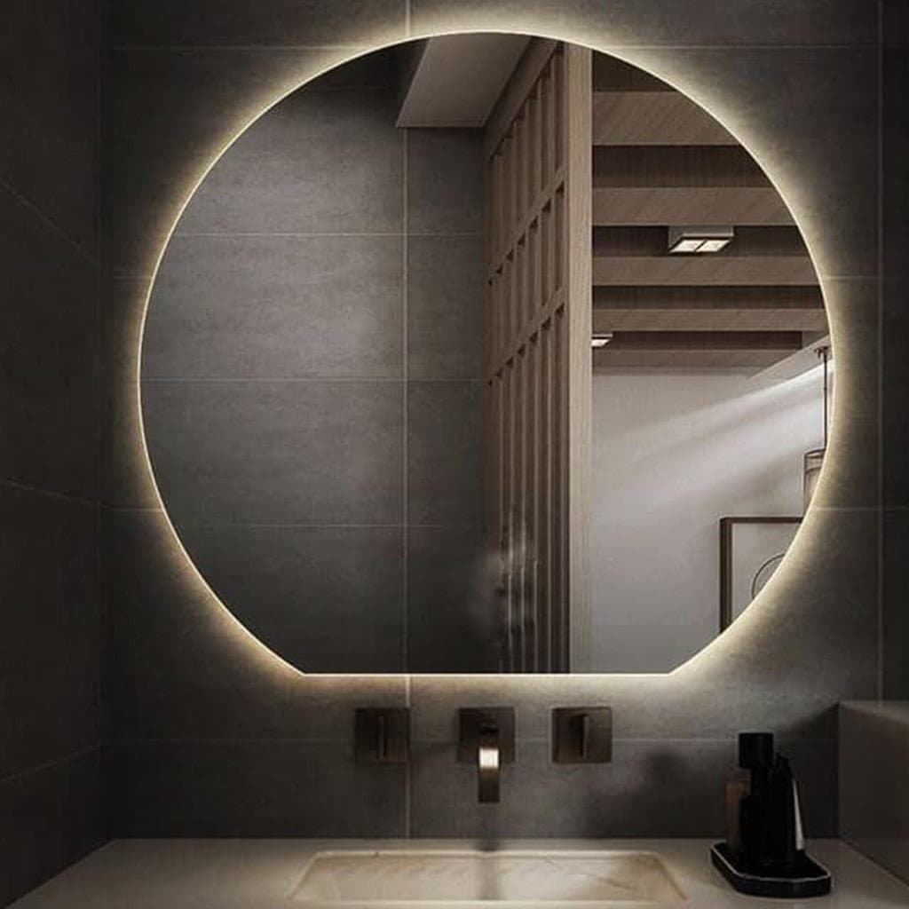 Round LED Illuminated Bathroom Mirror LRM-0213