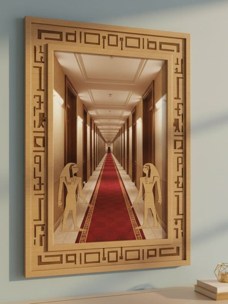 Pharaonic Wall Mirror LRM-0522