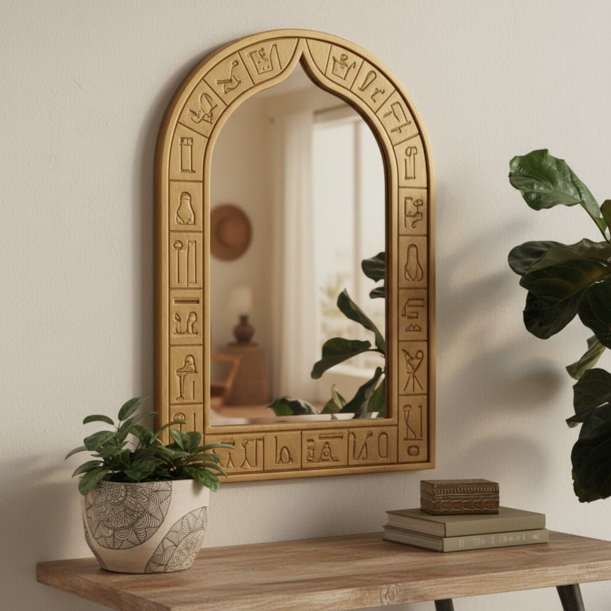 Wall Mirror Pharaonic LRM-0525