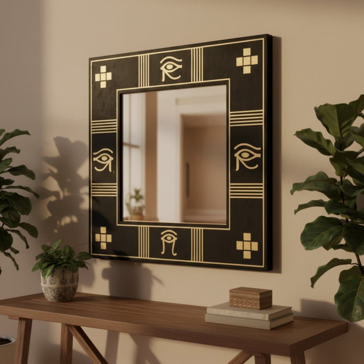Wall Mirror Pharaonic LRM-0526