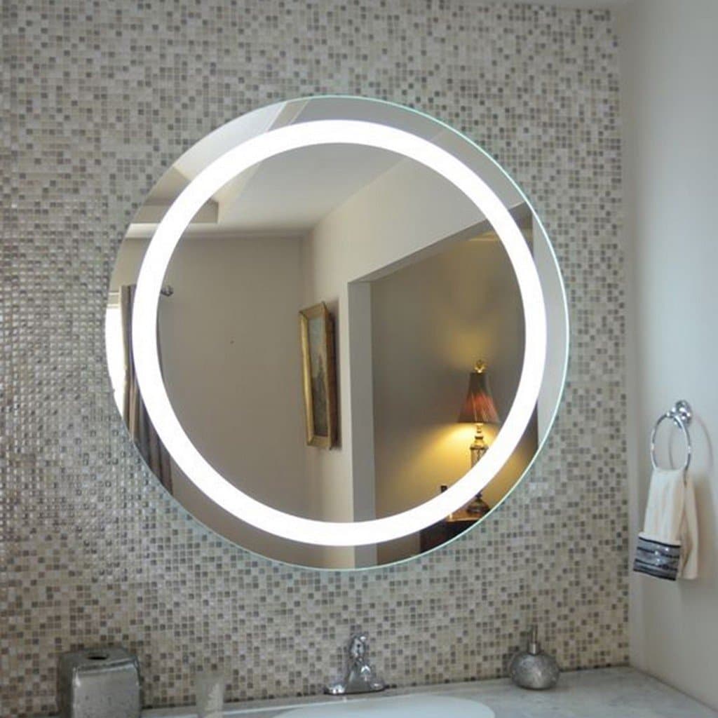 Silver Glass Bathroom Mirror LRM-WC16-70