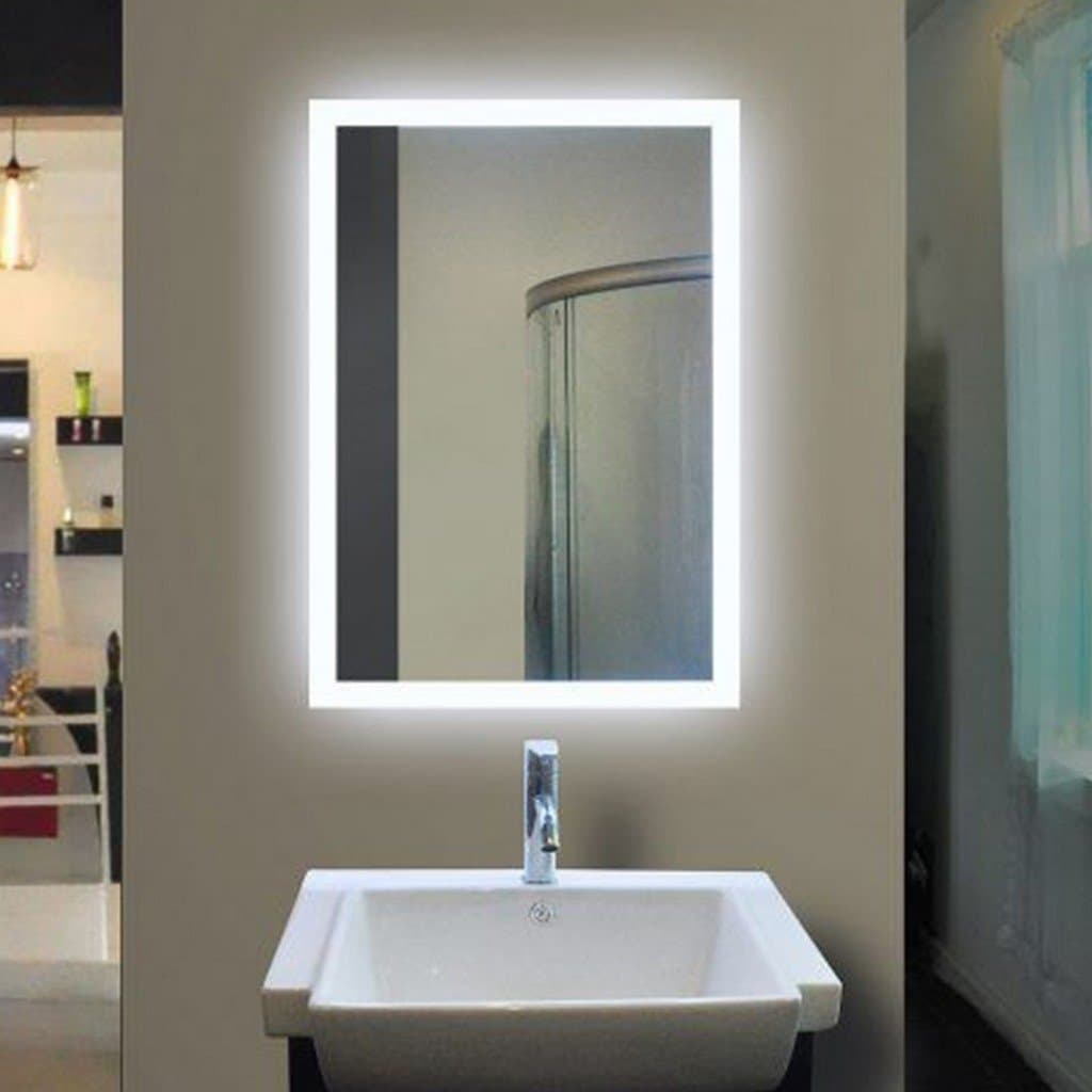 Silver Glass Bathroom Mirror LRM-WC18-8060
