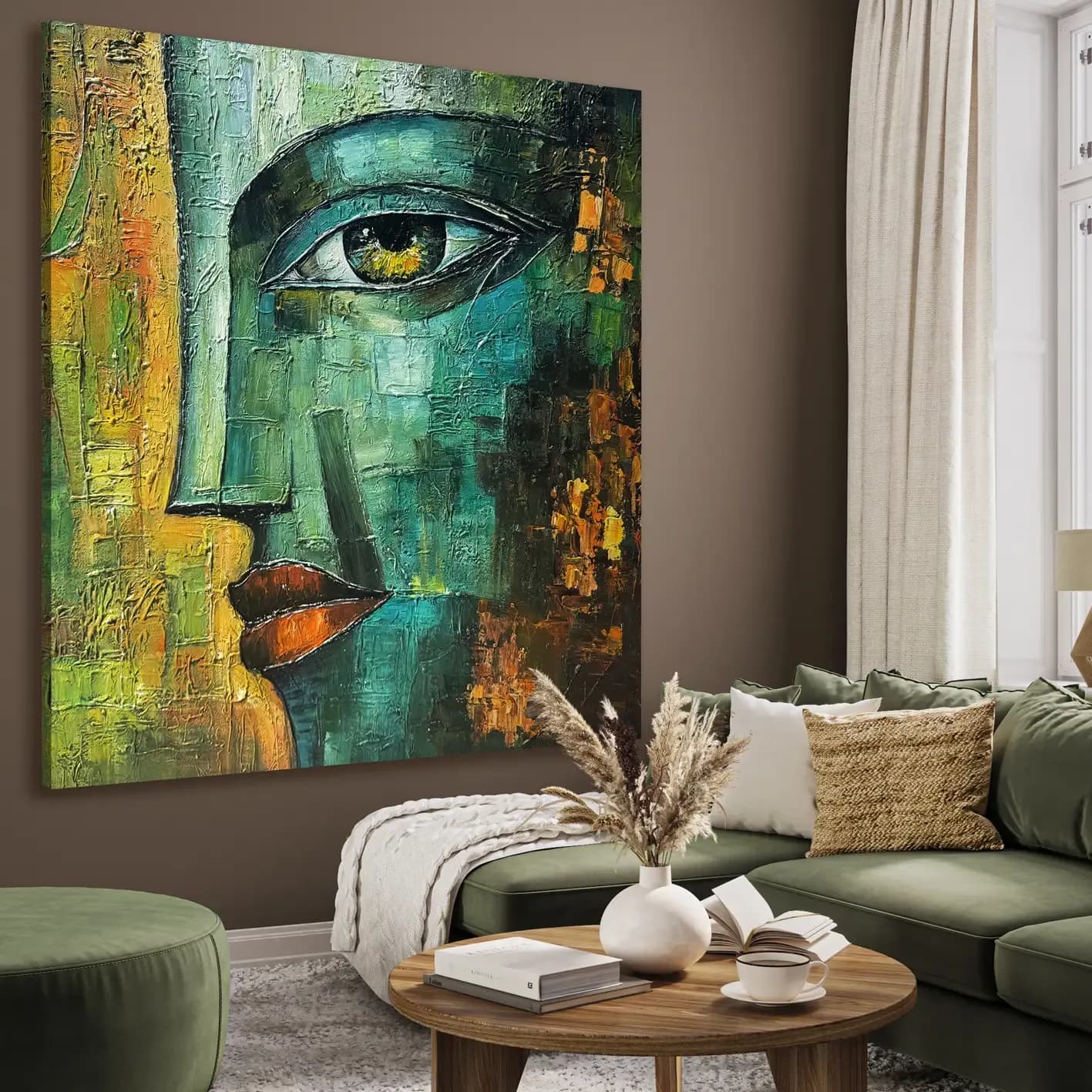 Multi-Colour Wall Art Tableau 0121