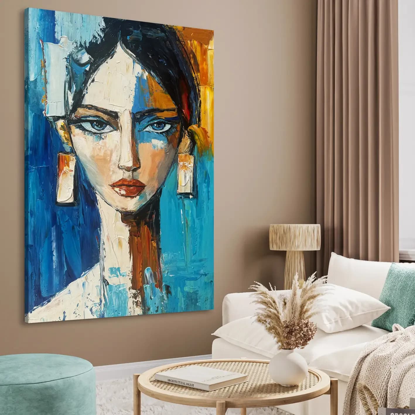 Multi-Colour Wall Art Tableau 0122