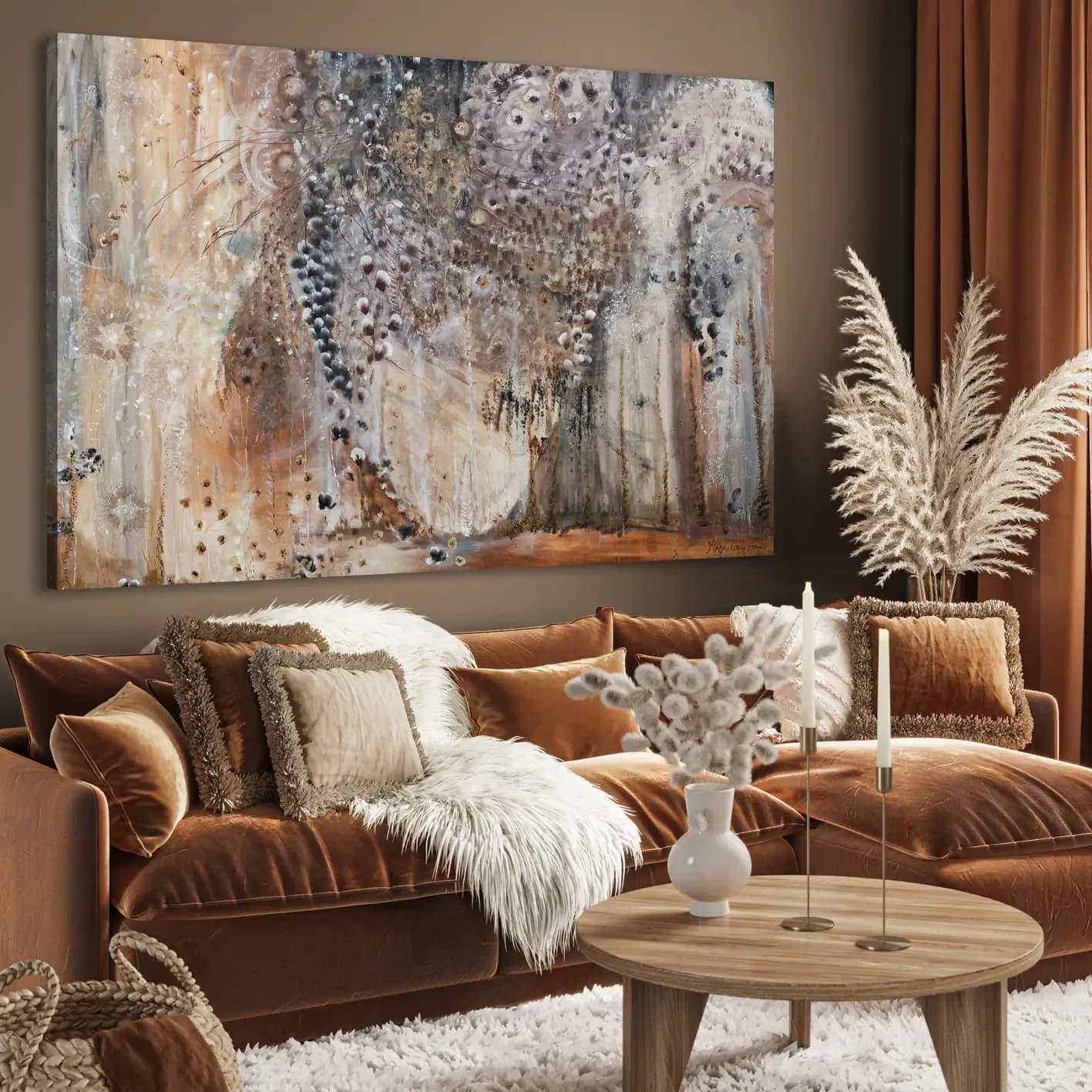 Multi-Colour Wall Art Tableau 0135