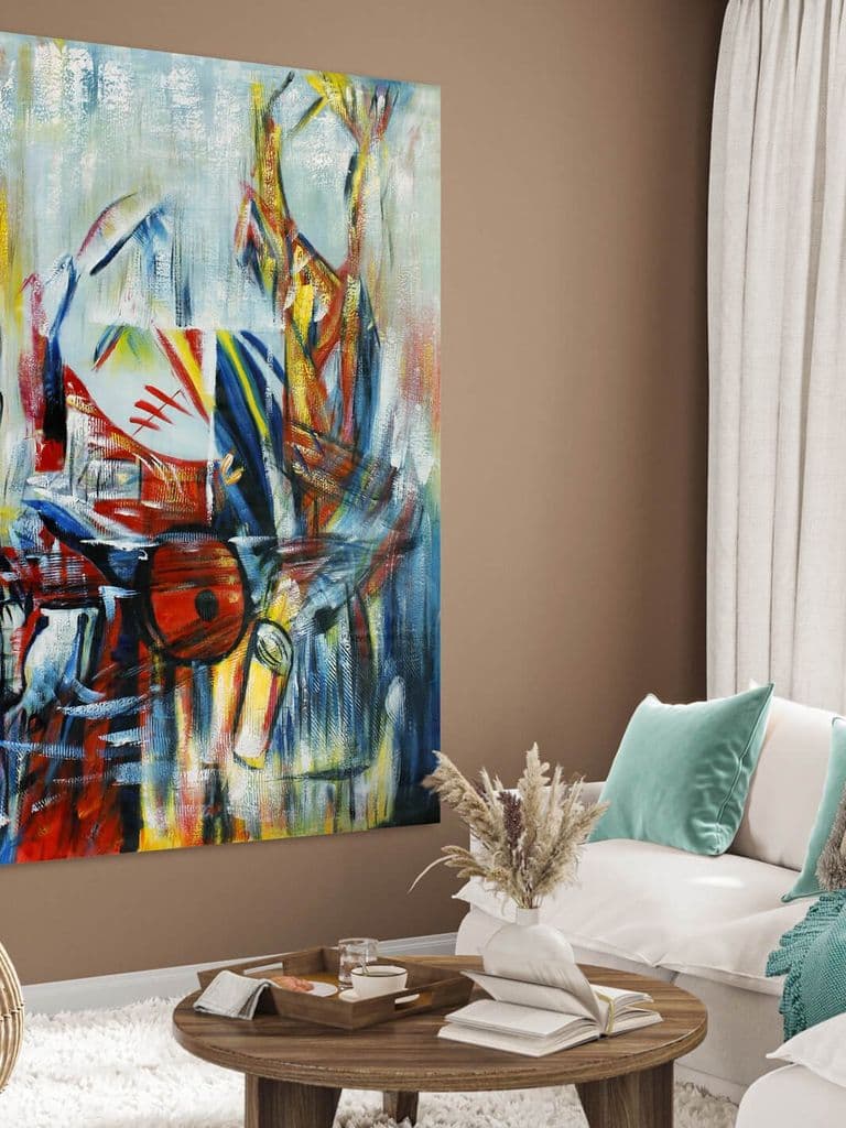 Multi-Colour Wall Art Tableau 0150