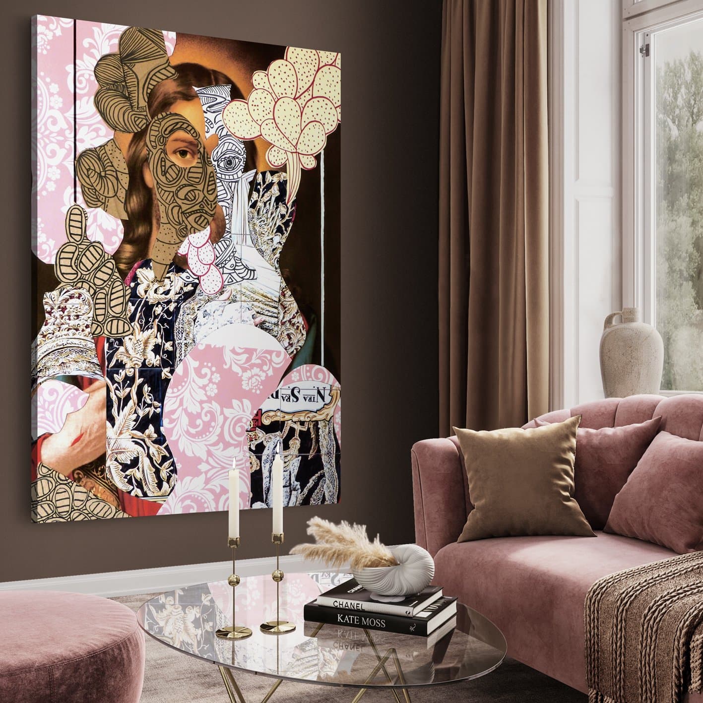 Multi-Colour Wall Art Tableau 0212
