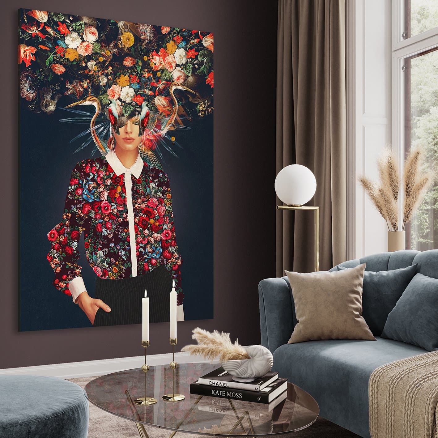 Multi-Colour Wall Art Tableau 0214