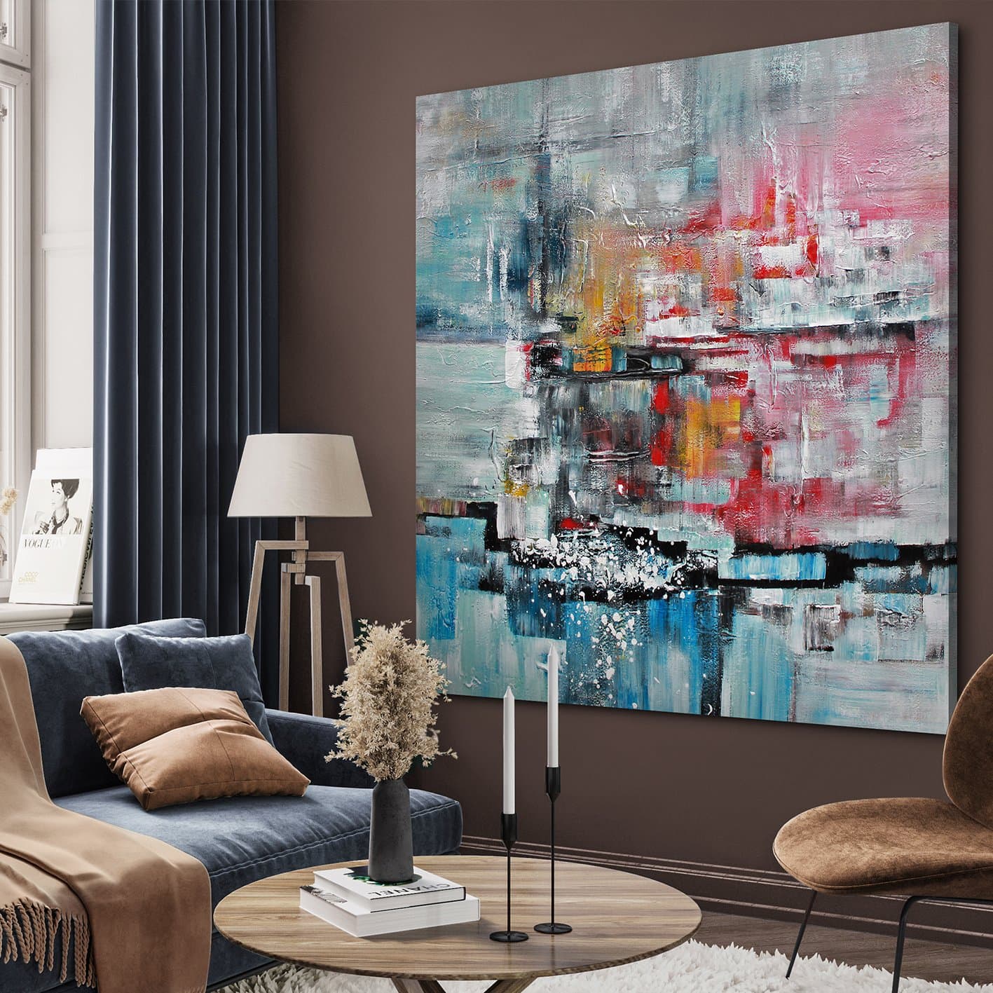 Multi-Colour Wall Art Tableau 0310