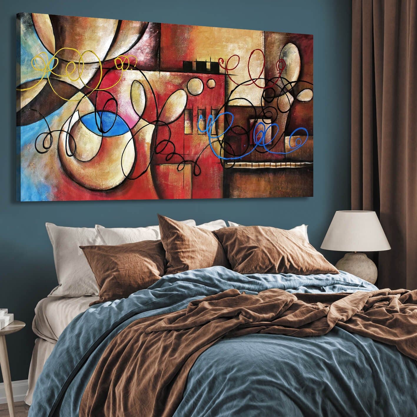 Multi-Colour Wall Art Tableau 0312