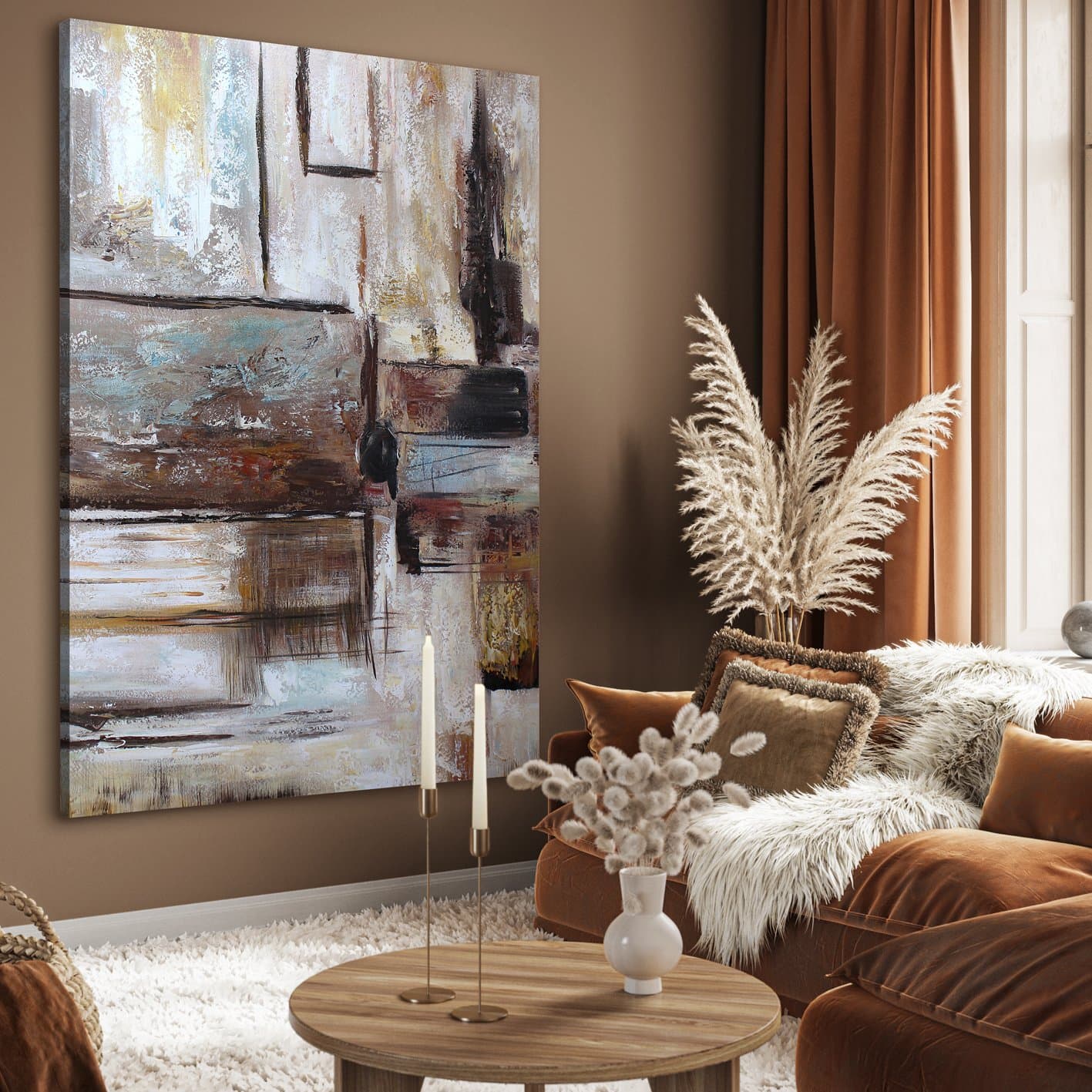 Multi-Colour Wall Art Tableau 0338