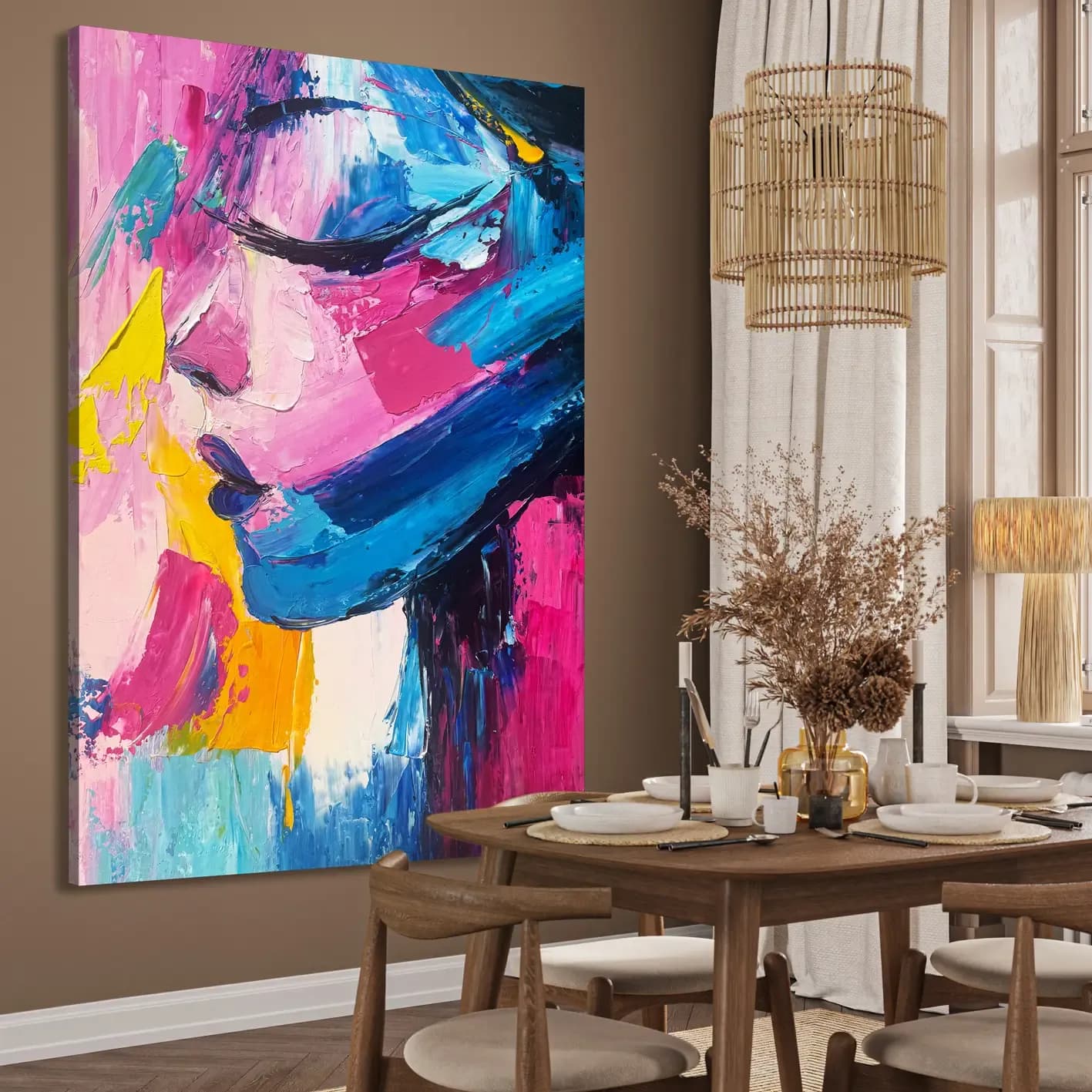 Multi-Colour Wall Art Tableau 0355