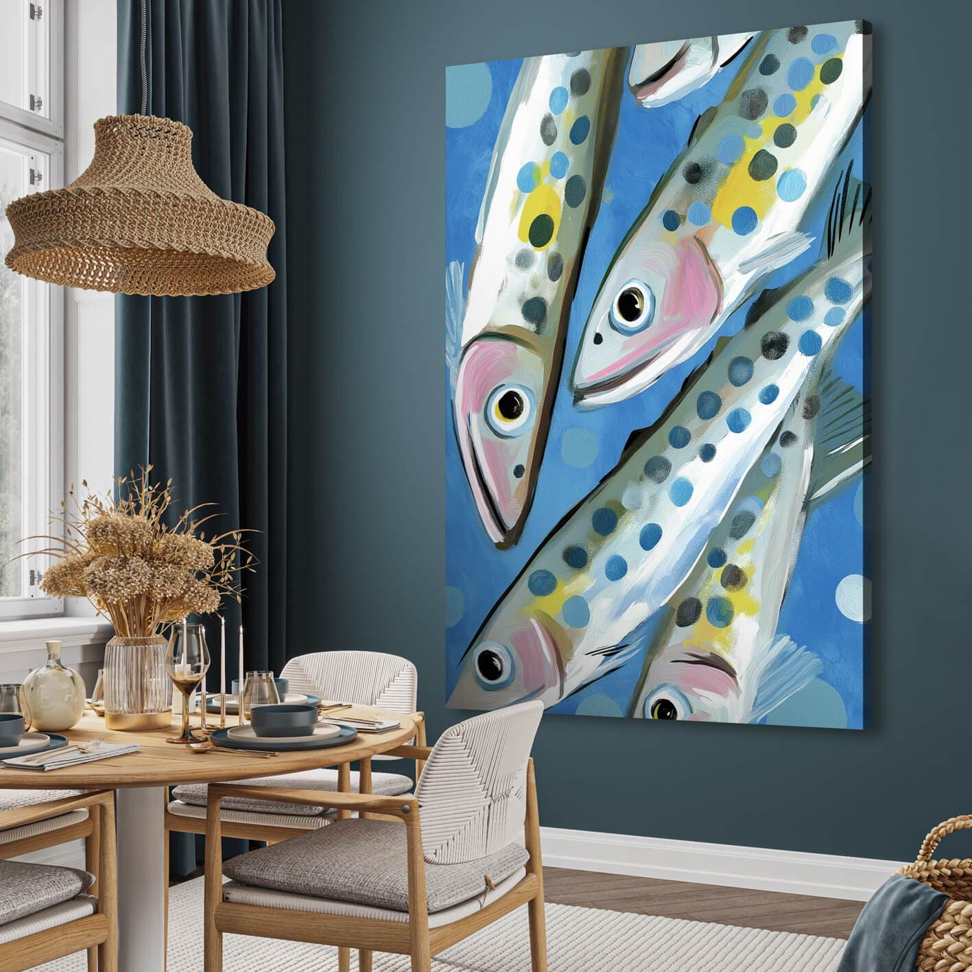 Multi-Colour Wall Art Tableau 0358