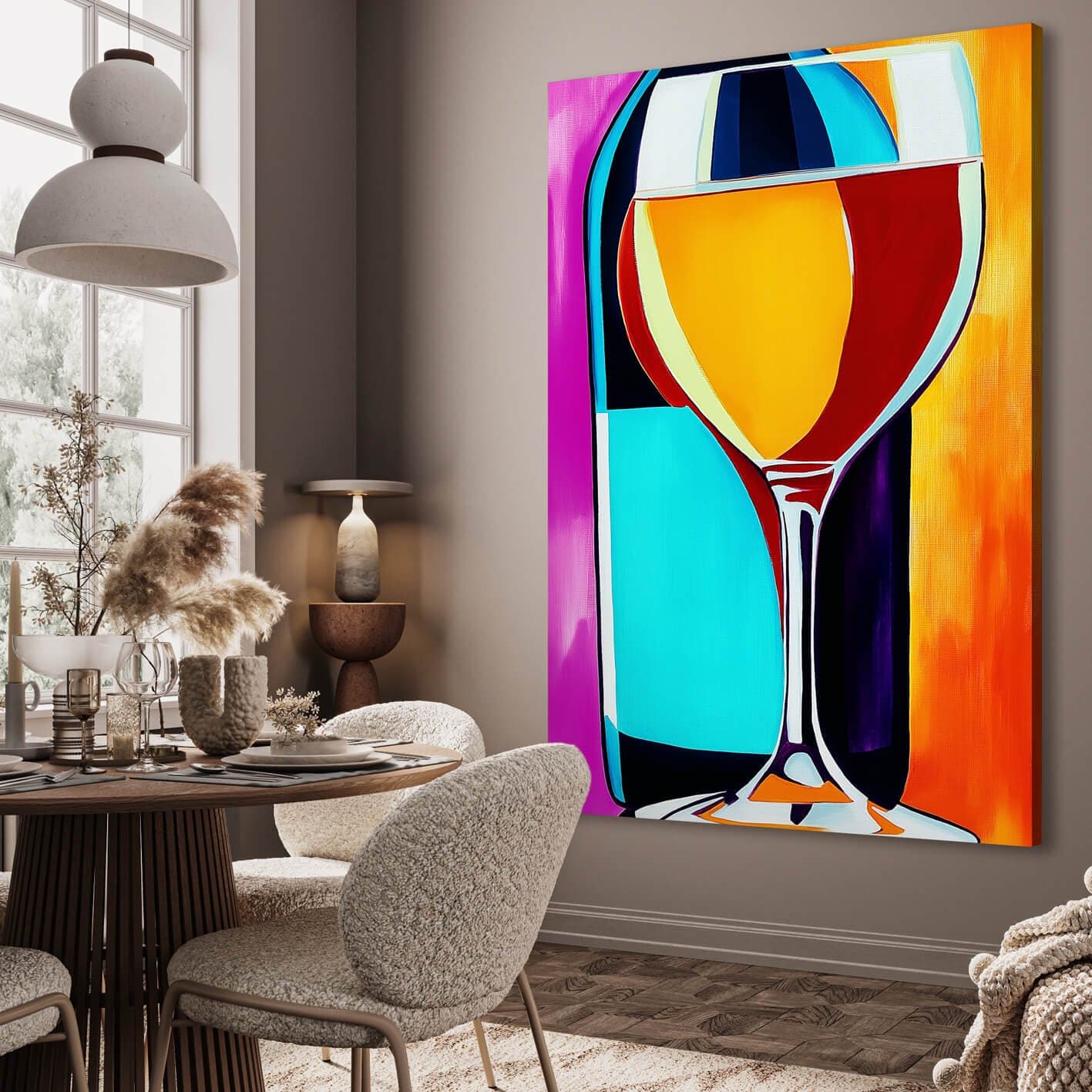 Multi-Colour Wall Art Tableau 0364