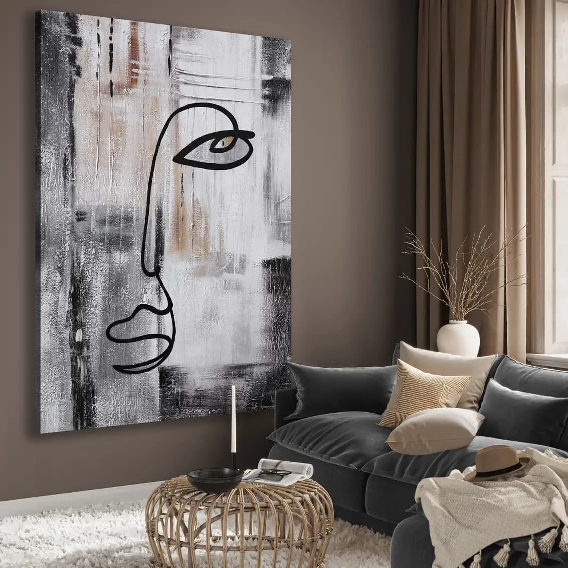 Multi-Colour Wall Art Tableau 0409