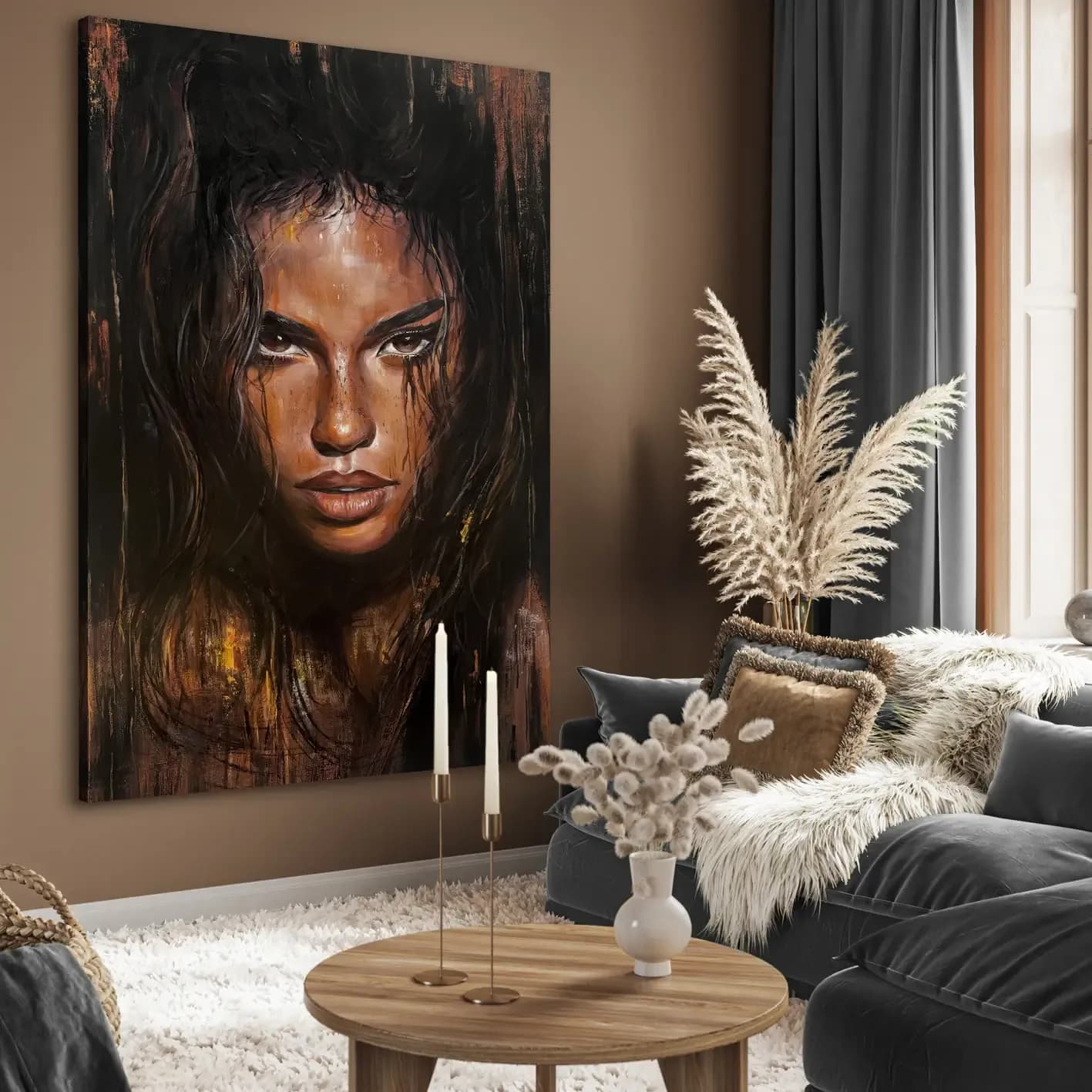Multi-Colour Wall Art Tableau 0415