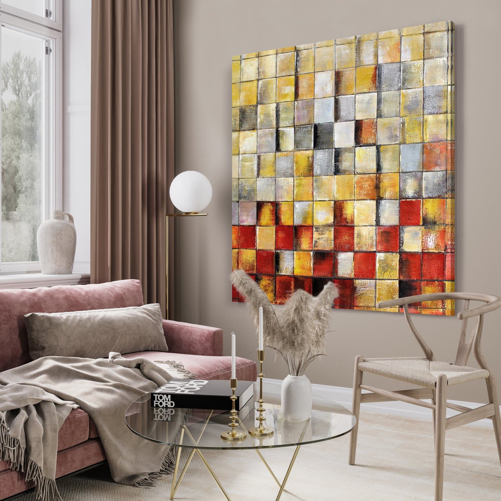 Multi-Colour Wall Art Tableau 0432