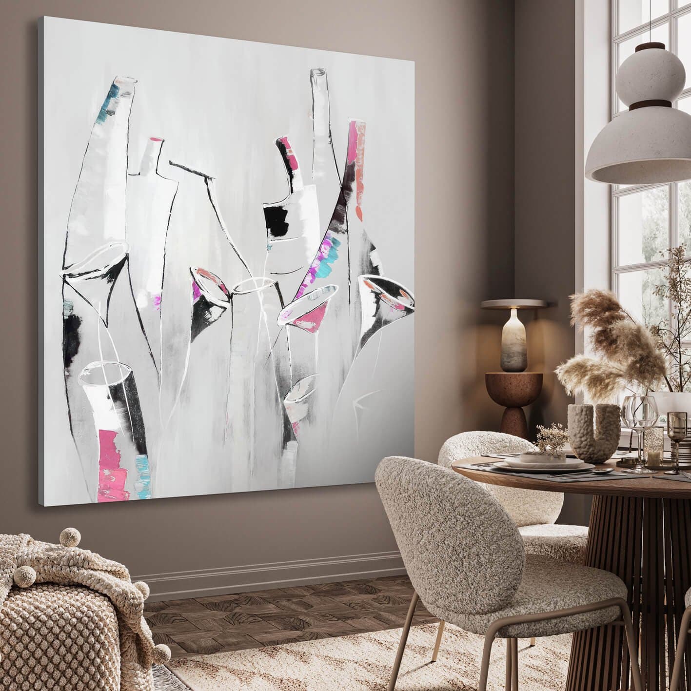 Multi-Colour Wall Art Tableau 0463
