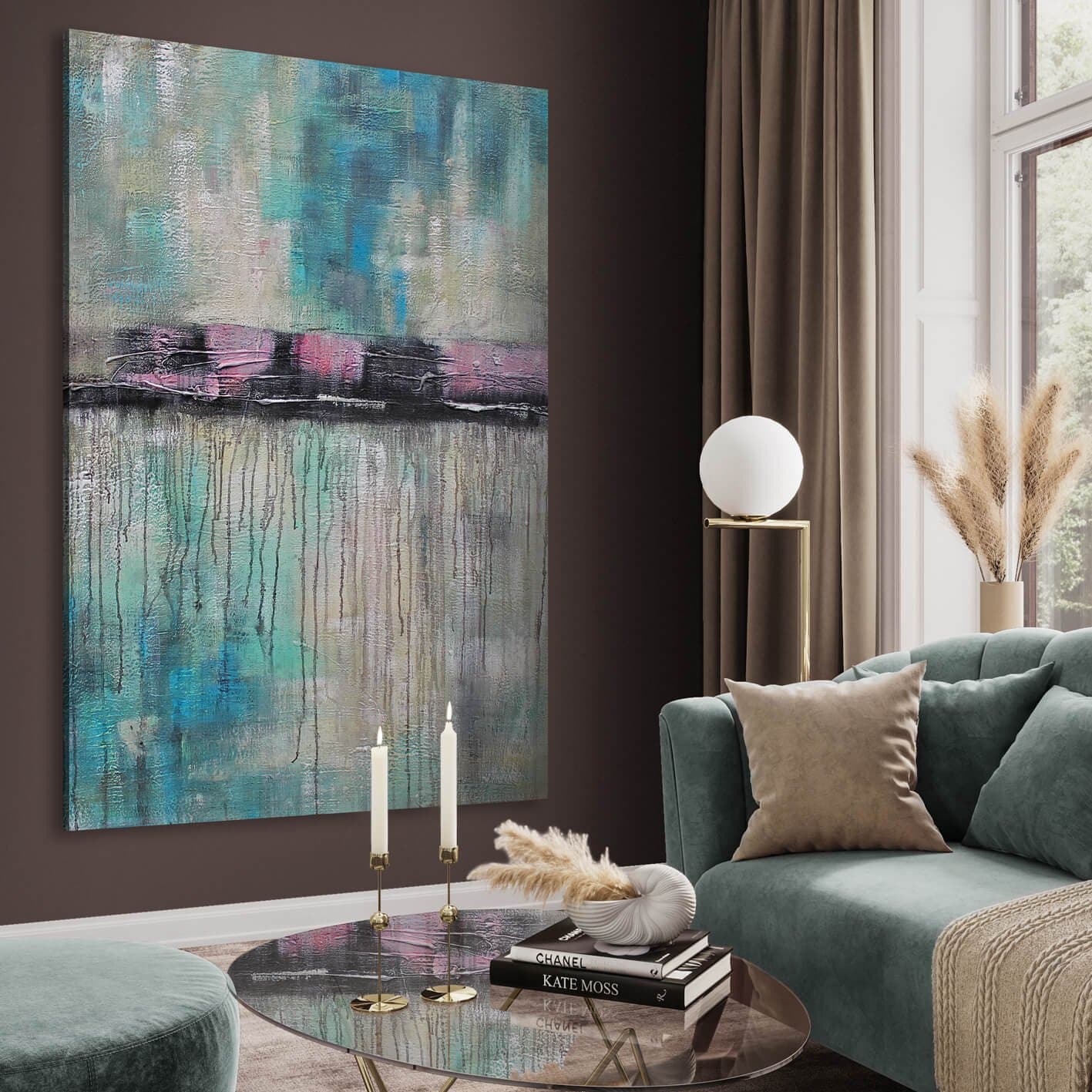 Multi-Colour Wall Art Tableau 0476