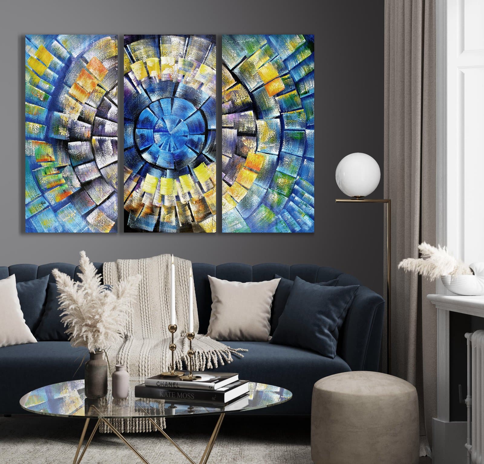 Multi-Colour Wall Art Tableau 0499