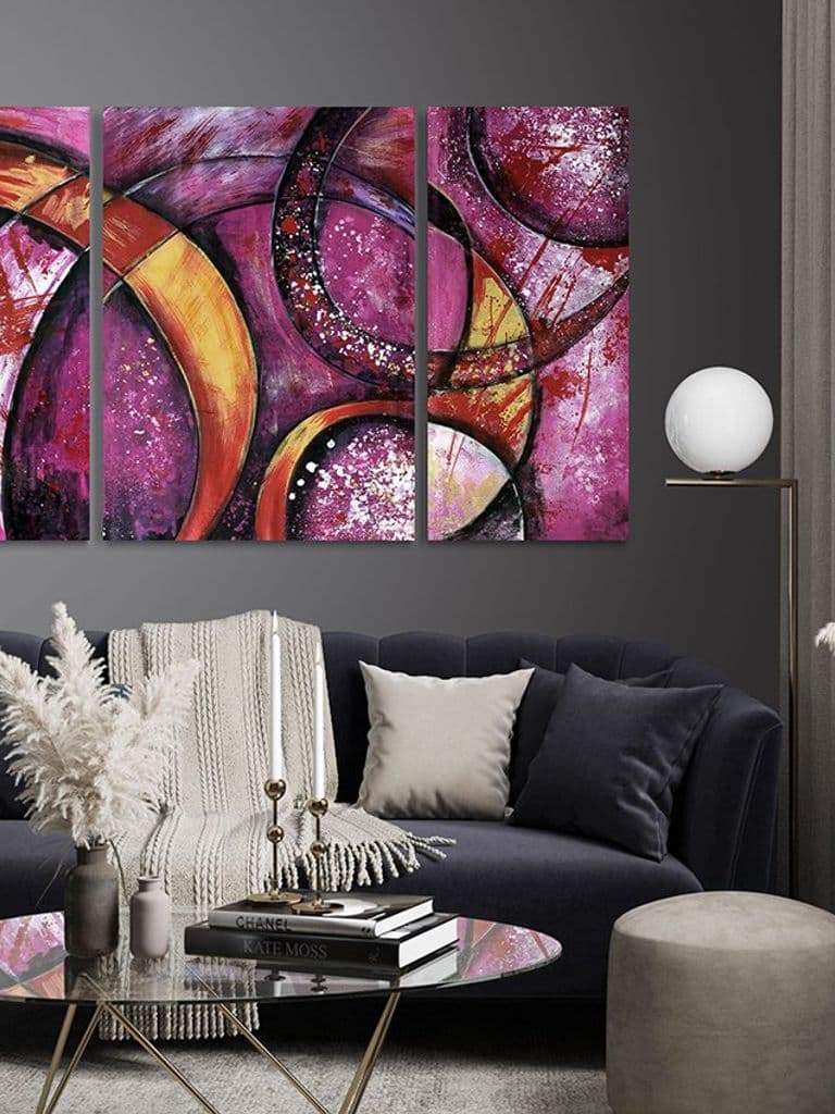 Multi-Colour Wall Art Tableau 0502
