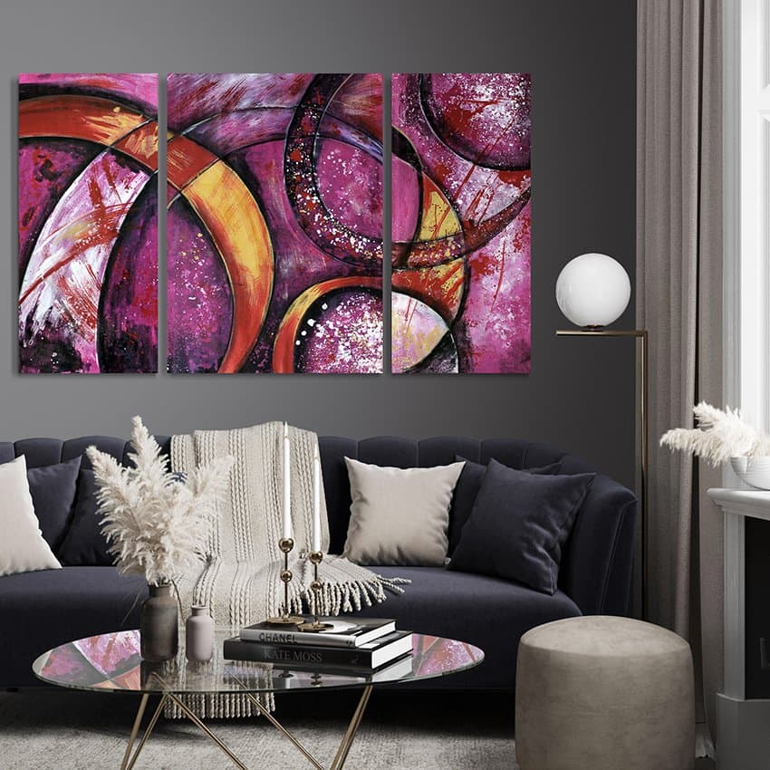Multi-Colour Wall Art Tableau 0502