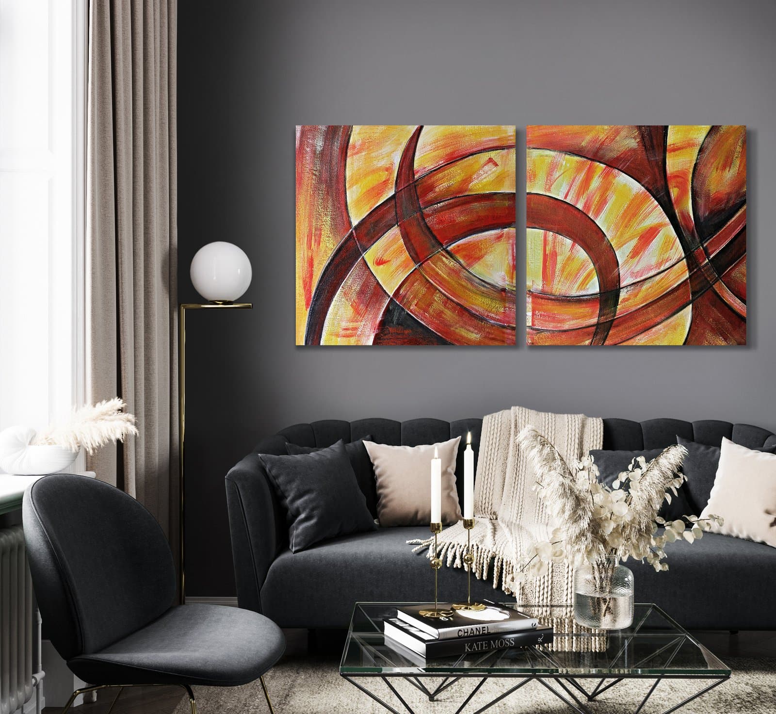 Multi-Colour Wall Art Tableau 0504
