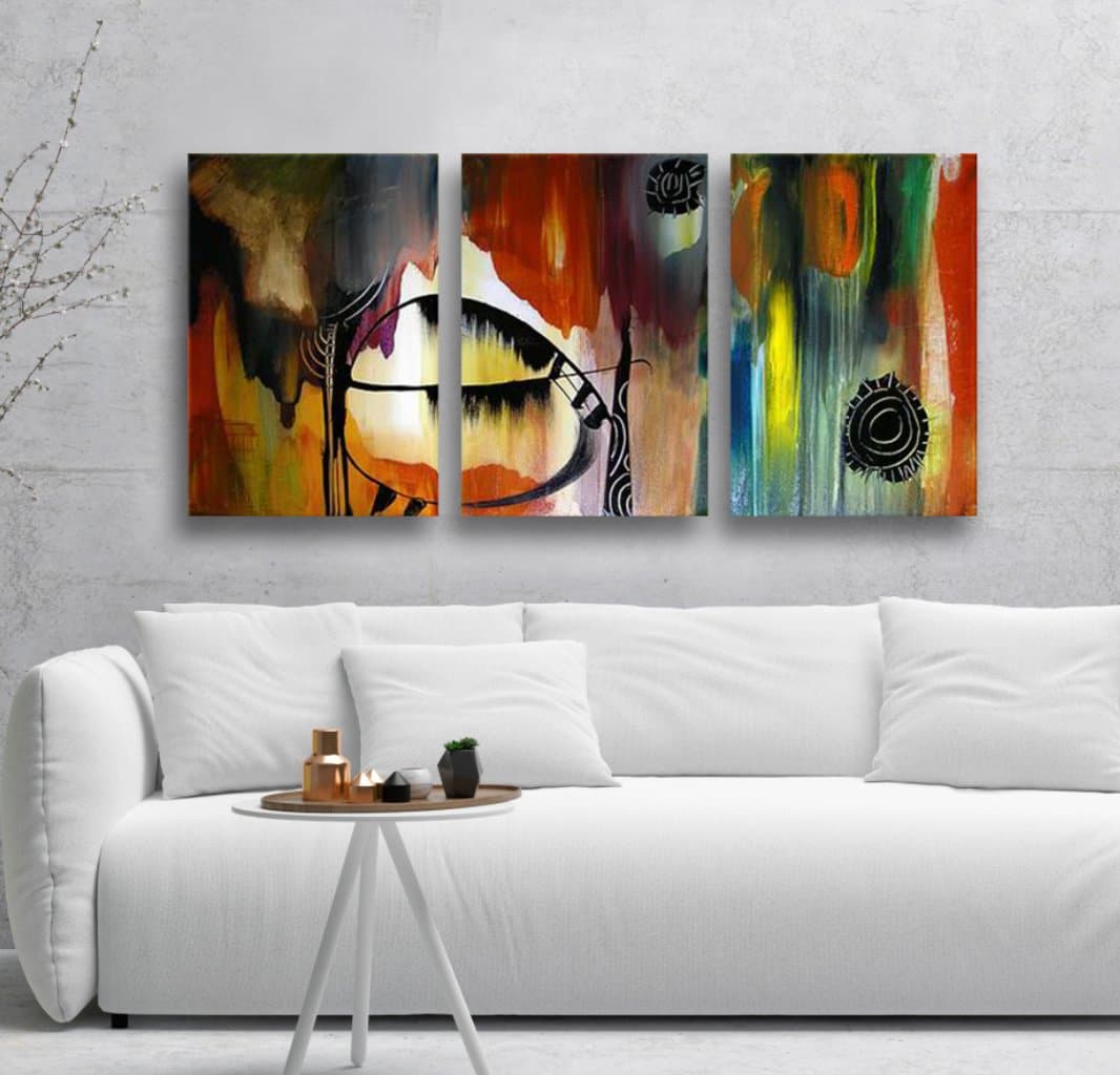 Multi-Colour Wall Art Tableau 0506