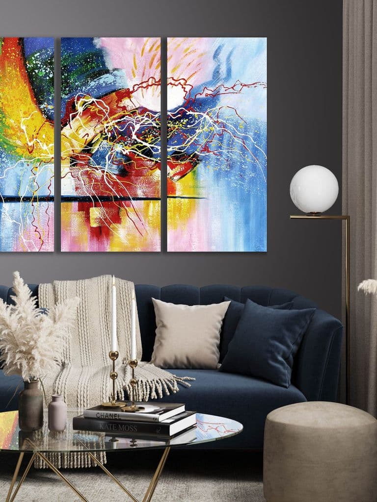 Multi-Colour Wall Art Tableau 0507