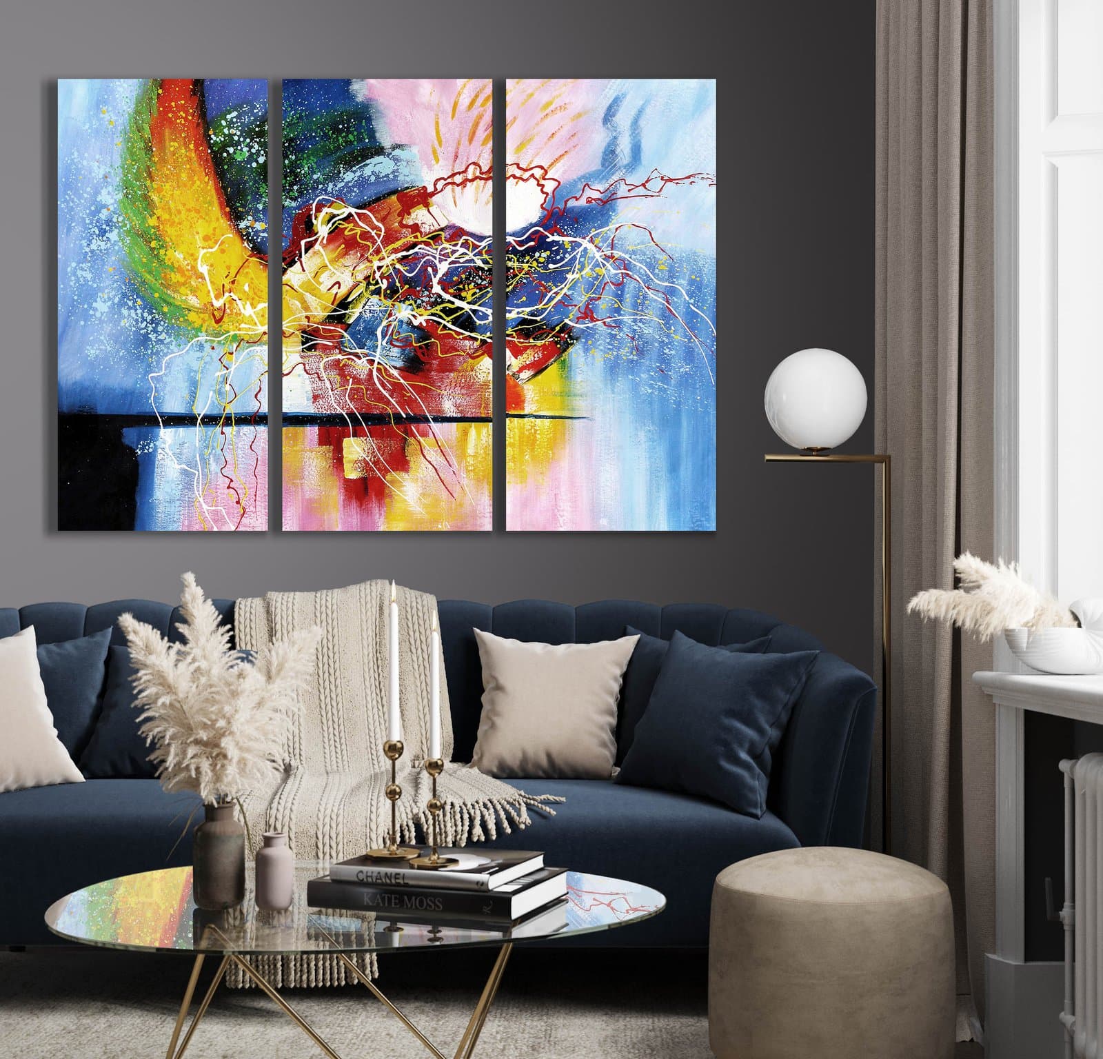 Multi-Colour Wall Art Tableau 0507