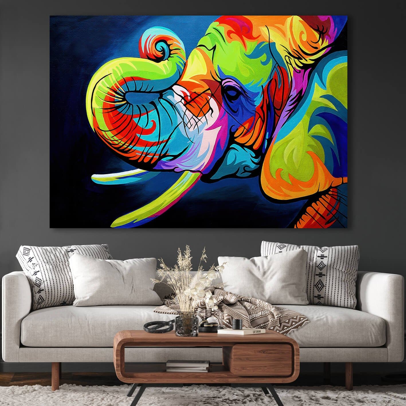 Multi-Colour Wall Art Tableau 0513