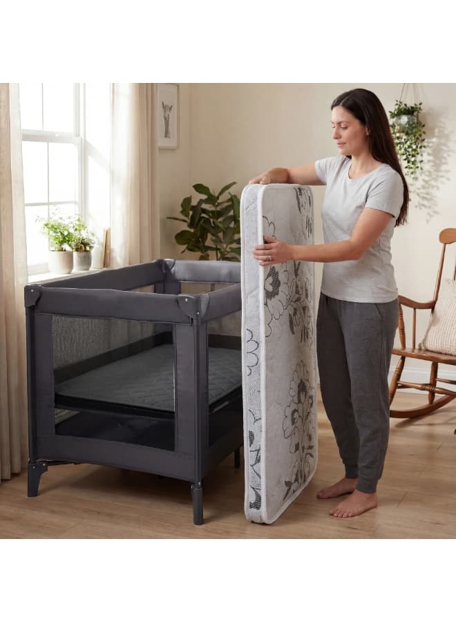 Premium sponge mattress for baby crib and playpen 120x60 cm — main view