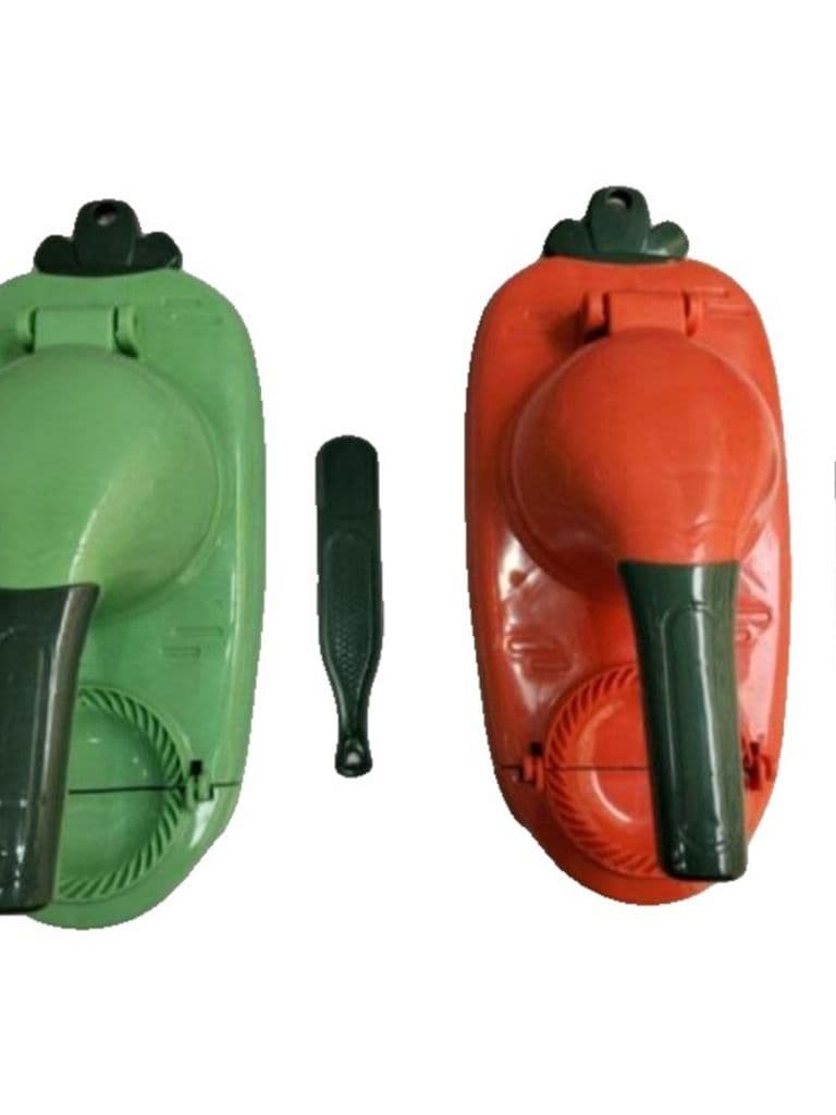Dumpling Maker Press 2in1 Empanada Maker Press Dumpling Skin Maker and Molds for Dumplings Empanadas, Rolling Dumpling Wrapper Making Mold Wonton Maker, Multifunctional Dumpling Wr