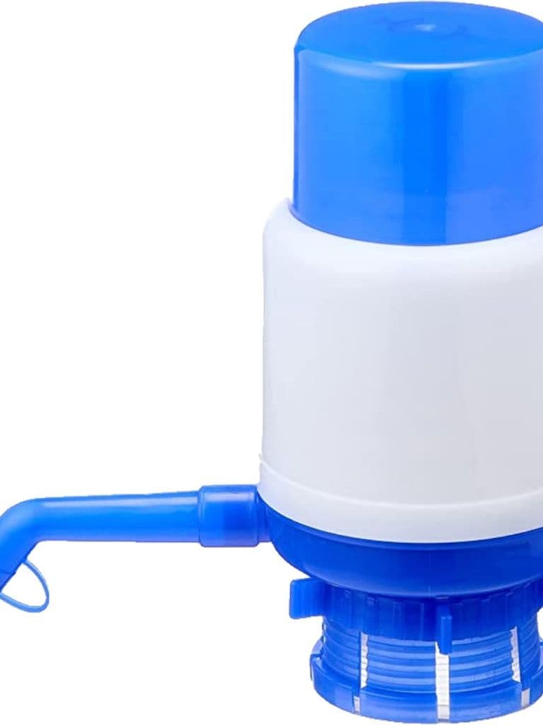 Easy-to-use pressure blue manual water pump for purified water and mineral water